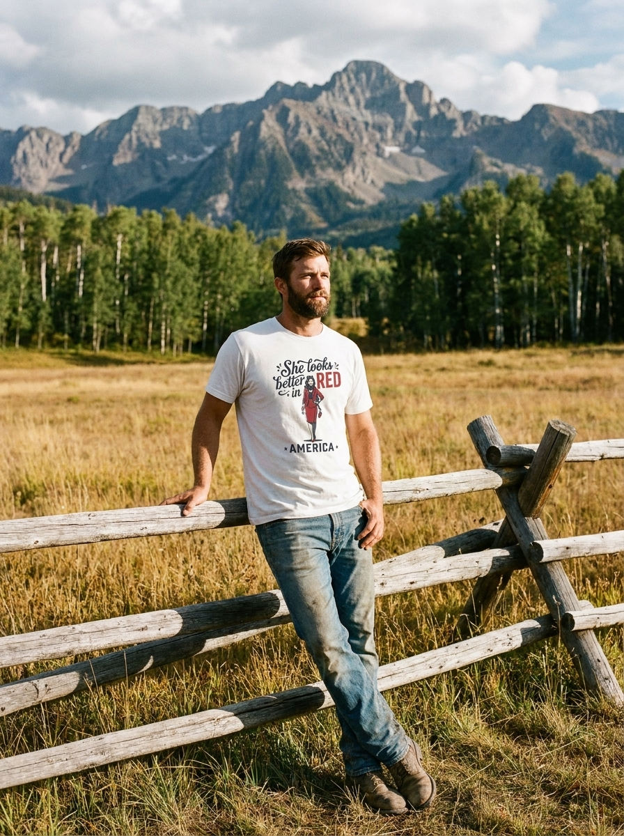 BETTER IN RED unisex T-shirt