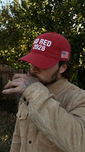 Go Red 2028 Cap — Low Profile Red Baseball Hat