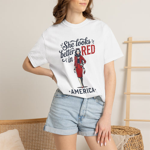 BETTER IN RED unisex T-shirt